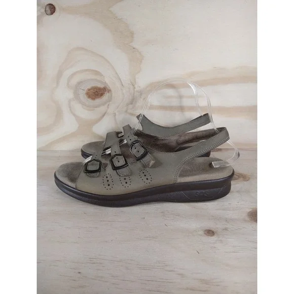 SAS - Comfort Tripad - Sandals - Olive Green - Women's - 8-8.5 - Picture 3 of 10